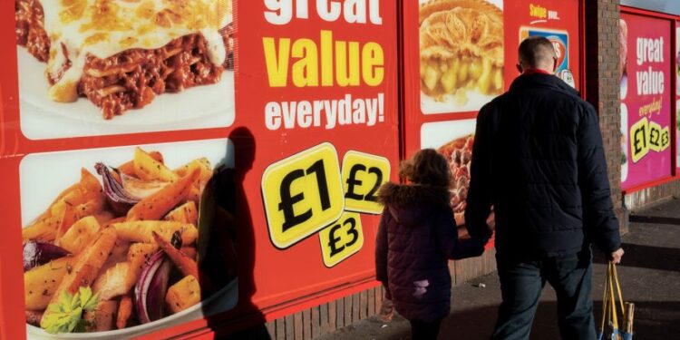 Inflation of Food Prices Climbs to a Record High in the U.K.