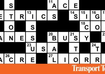 Crossword Puzzle Solution for March 27, 2023