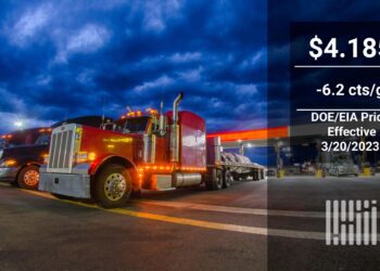 Benchmark diesel price down 7 weeks in a row