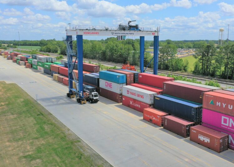 South Carolina’s Inland Port Dillon sees record month despite Charleston slump