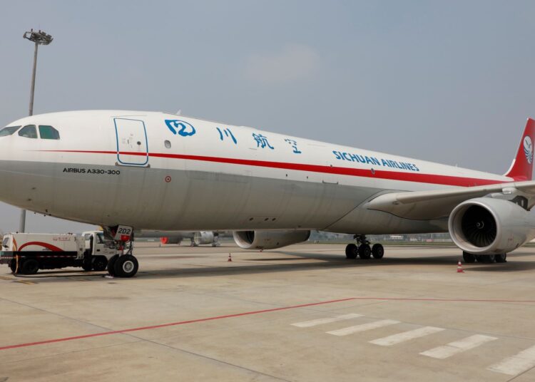 Sichuan Airlines accepts 1st A330 converted in China for cargo