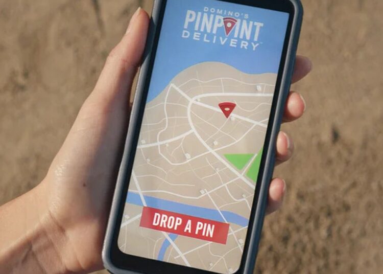 You Can Drop a Pin to Get Domino’s Pizza Delivered to Wherever You Are