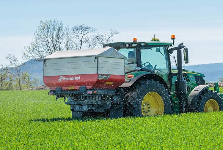 Better weighing system for KV’s Exacta fertiliser spreader