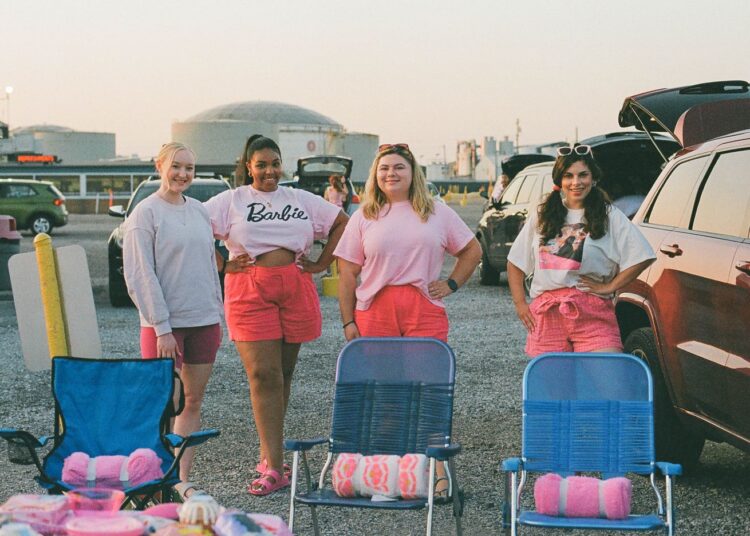 Movie Night With Barbie at the Ford Drive-In Theatre