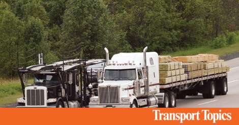 October Truck Tonnage Up Month-to-Month, Down Year-to-Year