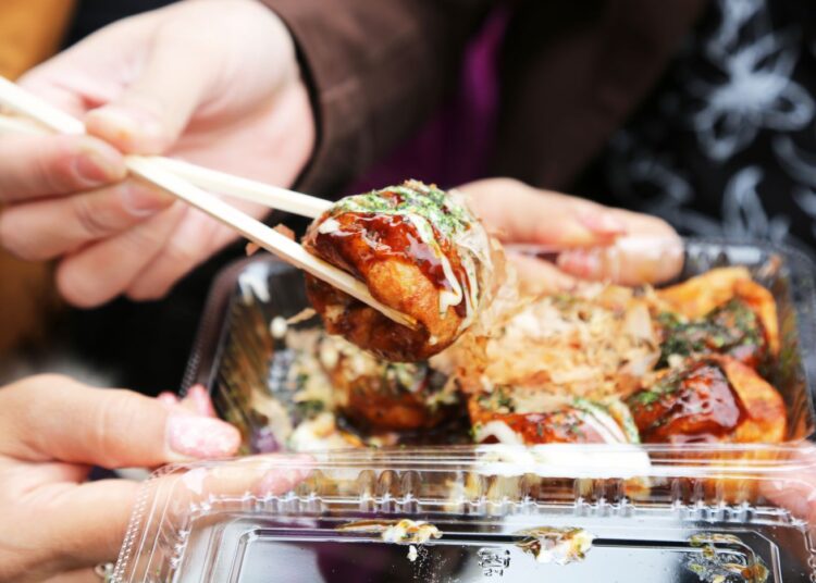In Osaka, Takoyaki Is Street Food and Pop Culture