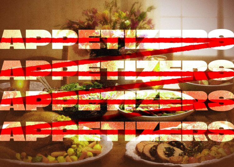 Thanksgiving Doesn’t Need Appetizers