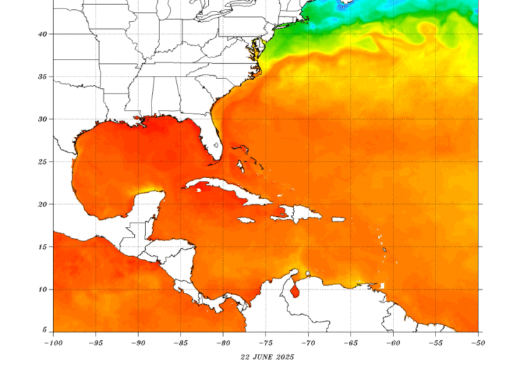 The first tropical storm of the 2025 hurricane season is here