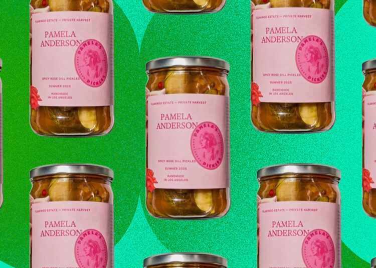 You Can Now Buy Pamela Anderson’s Pickles