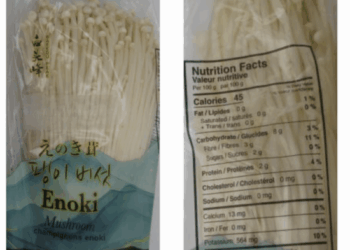 Enoki mushrooms under recall in Canada because of Listeria