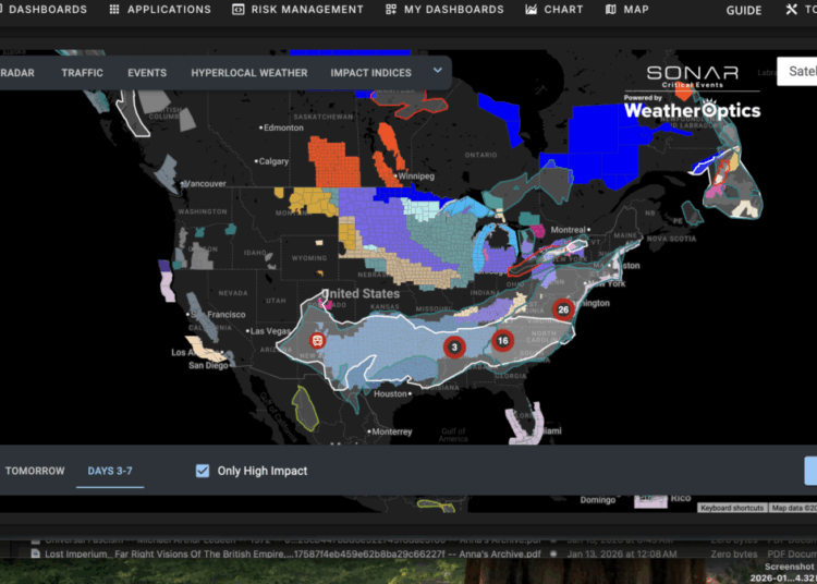 Winter storm set to hammer U.S. transportation networks