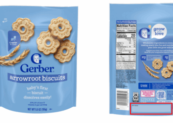 Gerber expands recall of arrowroot biscuits to Canada
