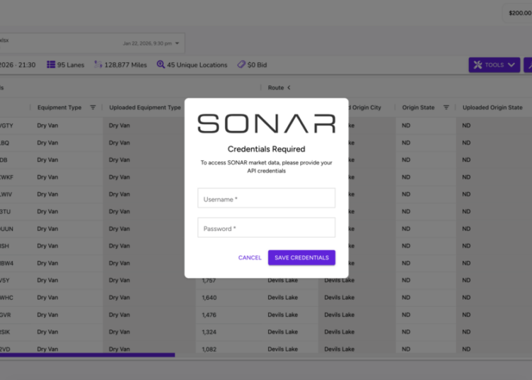 SONAR and Prodensus Partner to Help Freight Brokers Win More Business, Before the Competition Even Responds