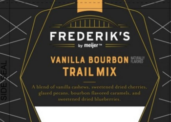 Trail mix recalled because of undeclared allergens