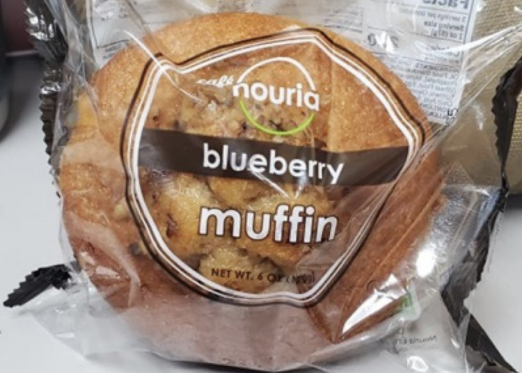 Bluberry muffins recalled because of undeclared nuts