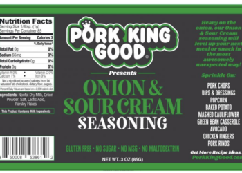 Pork rind seasoning recalled because of Salmonella risk