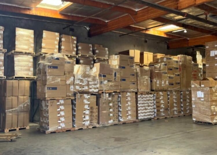 CHP recovers $2.2 million in stolen cargo from Anaheim warehouse