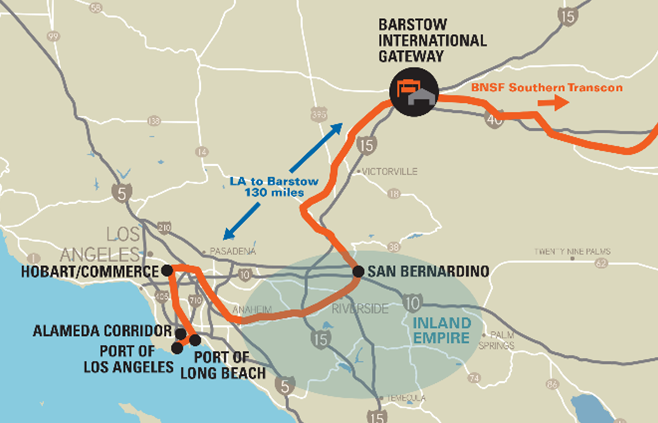BNSF wins local approval for new $4B California rail intermodal project