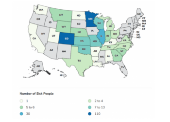 Salmonella outbreak caused by imported jalapeño peppers has sickened hundreds