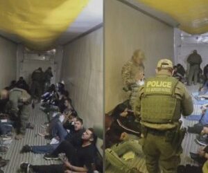 U.S. Border Patrol finds 20 undocumented immigrants inside tractor-trailer at Texas truck stop