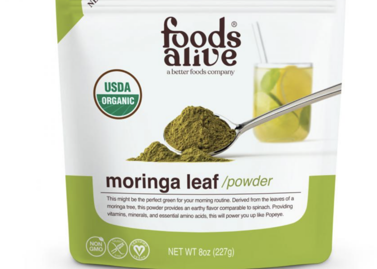Foods Alive moringa powder recalled because of Salmonella contamination