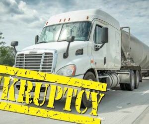 New trucking bankruptcies expose mounting debt and shrinking fleets 