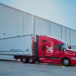 Kodiak AI, Charger Logistics launch autonomous Laredo lane